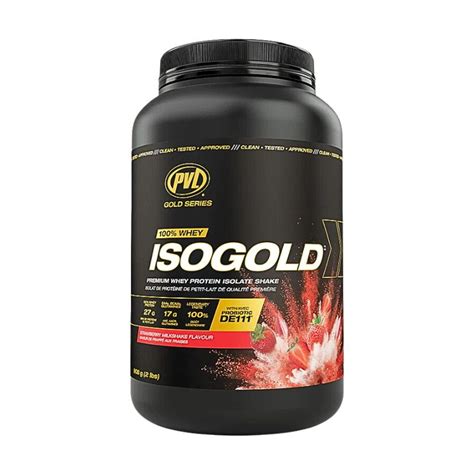 Pvl Iso Gold Premium Whey Protein With Probiotic 2lbs