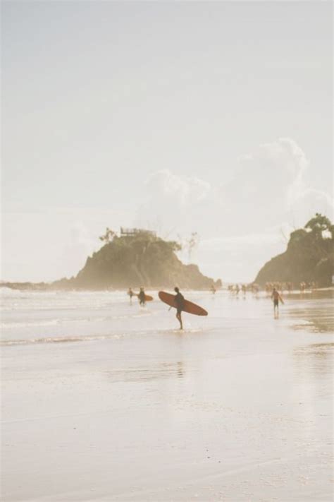 Surfing at the Beach