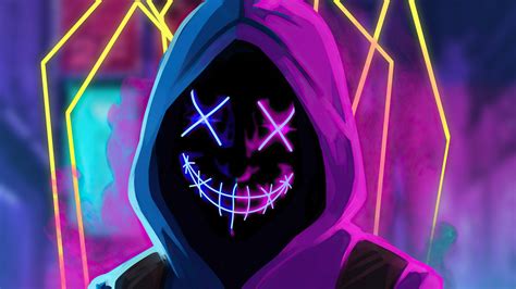 2048x1152 Mask Neon Guy Wallpaper,2048x1152 Resolution HD 4k Wallpapers,Images,Backgrounds ...