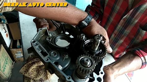 Hero Bikes Gear Box Assembling How To Work Gear Youtube