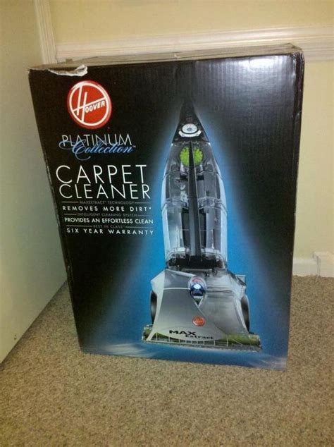 Selling Nib Hoover Platinum Carpet Cleaner