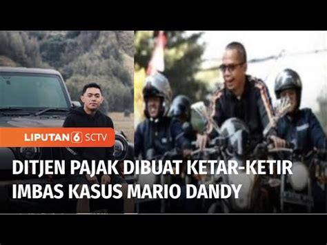 Imbas Ulah Mario Dandy Klub Moge Pegawai Pajak Blasting Rijder Djp