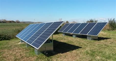 Panneaux solaires au sol comment ça marche Fhe France