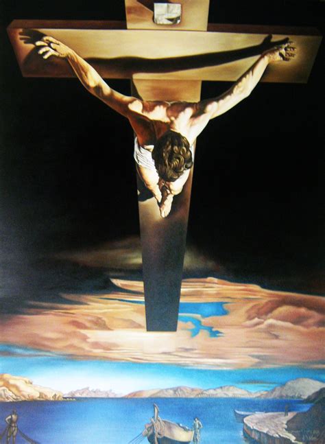 Estudio de Cristo de San Juan de la Cruz Salvador Dalí Dalí