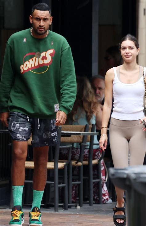 Nick Kyrgios In Sydney With Influencer Girlfriend Costeen Hatzi Ahead