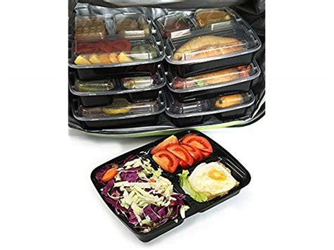 Mealcon Plastic Meal Prep Containers