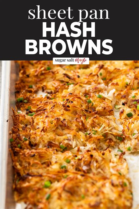 Sheet Pan Hash Browns Sugar Salt Magic