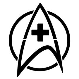 Star Trek - Medical Insignia Stencil | Free Stencil Gallery