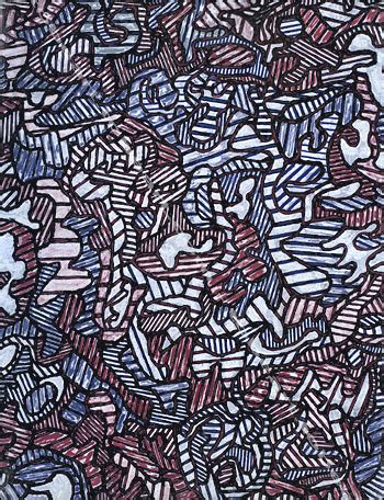 Jean Dubuffet L Hourloupe Paris Galerie Jeanne Bucher