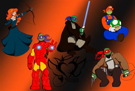 Tmnt Halloween 2013 By Angelrairay On Deviantart