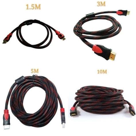 1 5M 3M 5M 10M High Speed HDMI Cable For LCD DVD HDTV Shopee Philippines