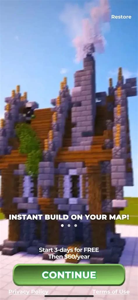 A Mobile Paywall By Building Mods For Minecraft From Adapty S Collection