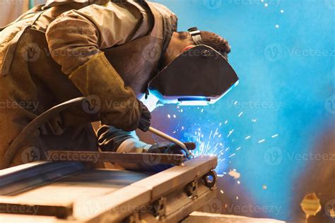 Man Welding 870508 Stock Photo At Vecteezy