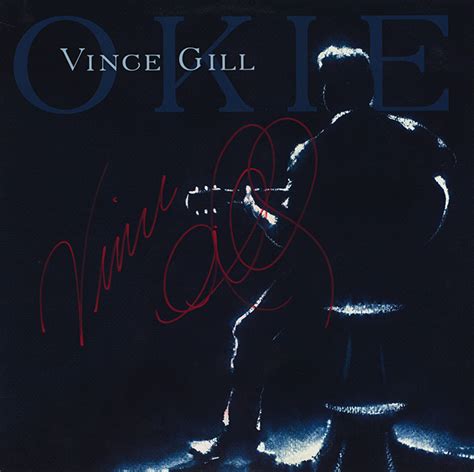 Vince Gill Signed Okie Album – Artist signed collectibles and gifts