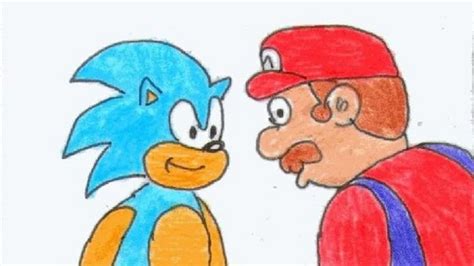 Arte de Sonic e Mario se beijando é comprada por US 4 mil