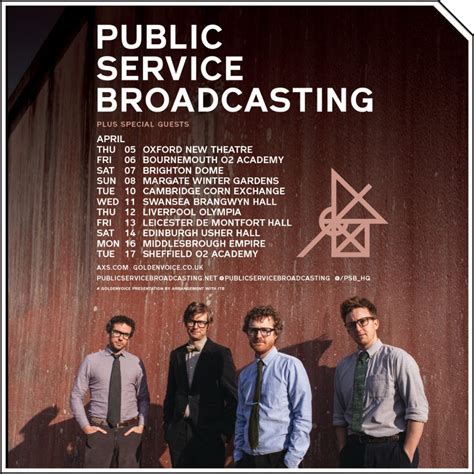 Public Service Broadcasting Announce Uk Tour Gigslutzgigslutz