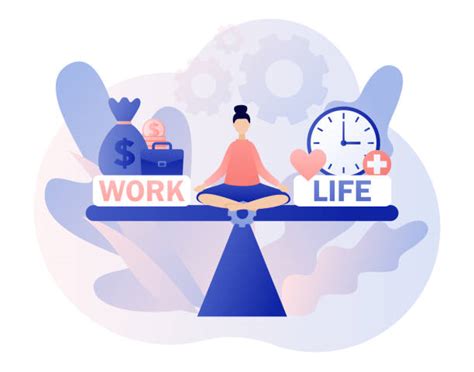 4,300+ Work Life Balance Cartoon Stock Photos, Pictures & Royalty-Free ...