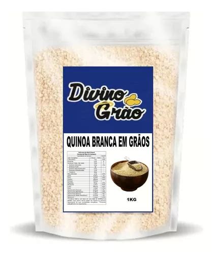 Quinoa Quinua Em Grãos 1kg Branca MercadoLivre