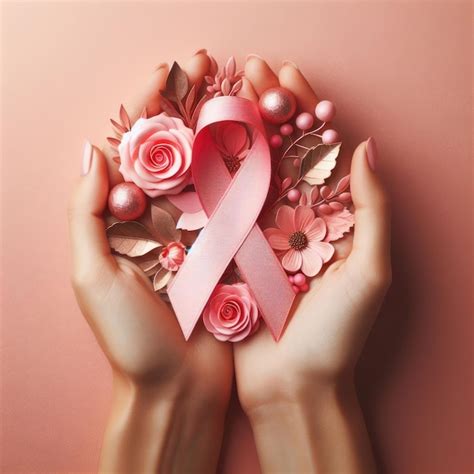 Premium Photo Ribbon Concept National Cancer Survivor Day Holding