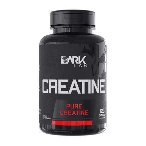 Creatina 120 Cápsulas 100 Pura Dark Lab Suplementos Nutricentral