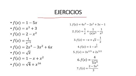 Reglas De La Derivada Youtube