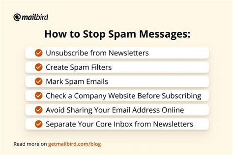 How To Stop Spam Emails Six Easy Methods Email Programs Email