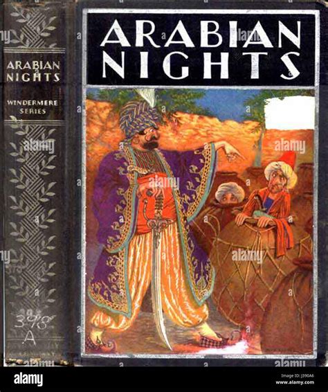 Cover of The Arabian Nights Entertainments (1914 Stock Photo - Alamy