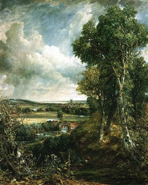 John Constable // Dedham Vale // 24 Inch Large Canvas Print - Buy