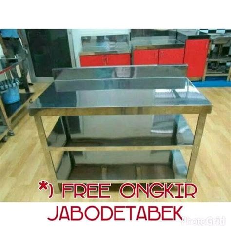 Jual Meja Dapur Stainless Sebaguna Di Lapak Maryono Metalco Bukalapak