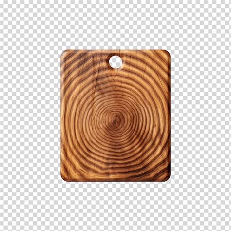 Premium Psd Empty Rectangular Square Wooden Tray Png