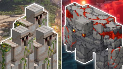 Iron Golems Vs Redstone Golem Boss Minecraft Dungeons Youtube