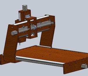 Paso 04 Diseño Finalizado o3ozono Cnc casero Cnc Fresadora cnc