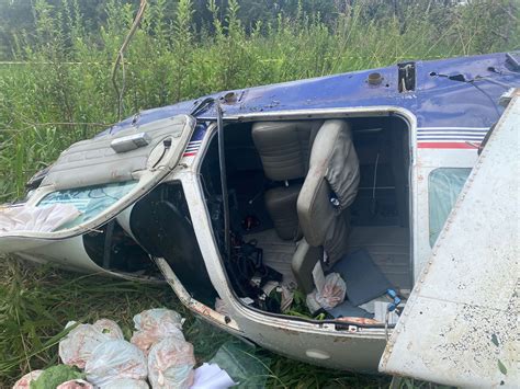 Avião Cai Em Cidade Da Região De São Carlos Acidade On São Carlos