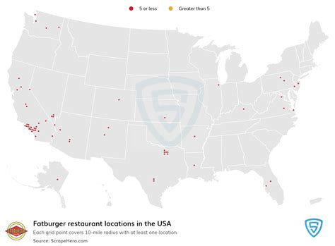 List of all Fatburger restaurant locations in the USA - ScrapeHero Data ...