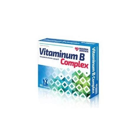 Rodzina Zdrowia Vitaminum B Complex 60 Tabletek 13015061100 Allegro Pl