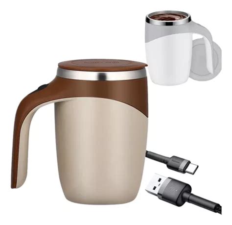 Caneca Copo Mixer Inox Misturador Autom Tico Recarreg Vel Mercadolivre