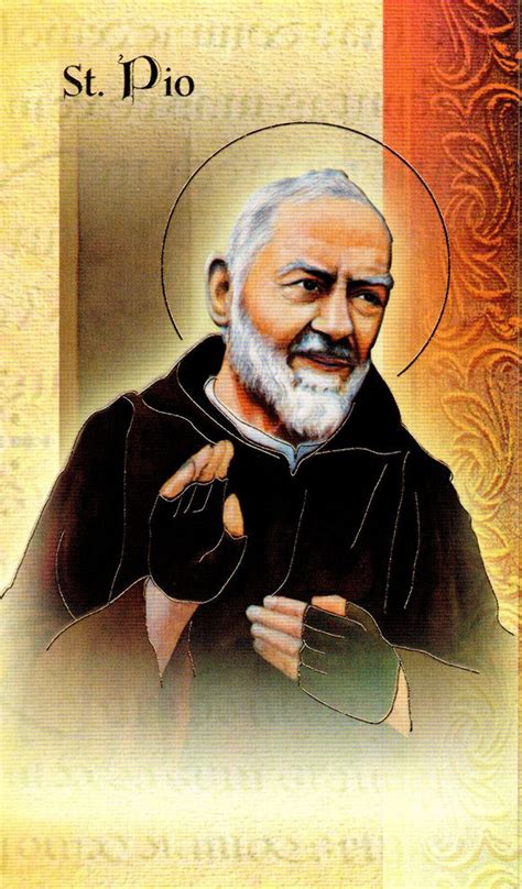 Prayer Card & Biography – St Pio – Cardinal Newman Faith Resources Inc