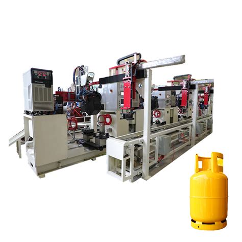 Lpg Gas Cylinder Manufacturing Equipments Body Manufacturing Line Lpg