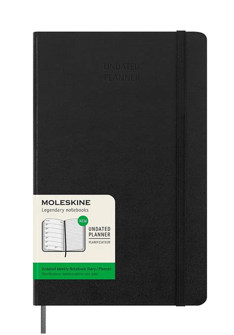 Kalendarz Moleskine Bez Dat M Rozmiar L Du Y X Cm Tygodniowy