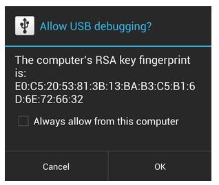 Enable Developer Option And Usb Debugging On The Device