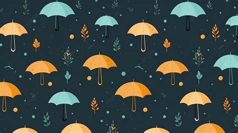 Rainy Season A Seamless Vector Flat Texture Pattern Background Rain