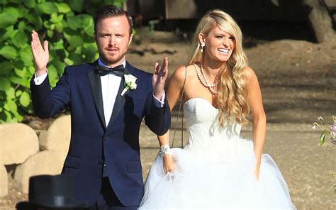 Breaking Bad Star Aaron Paul Weds Lauren Parsekian