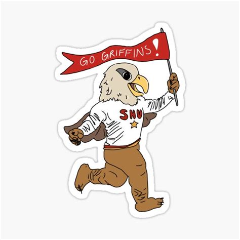 "Go Griffins/Seton Hill Mascot" Sticker for Sale by jajatomtom | Redbubble