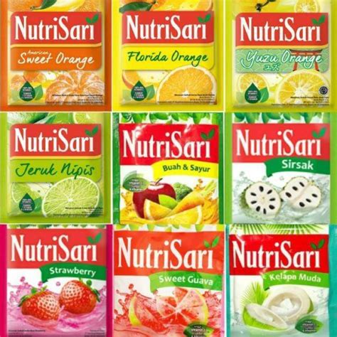 Nutrisari Rasa Blewah 10 Sachet 11gram Minuman Kesegaran Bubuk Baru