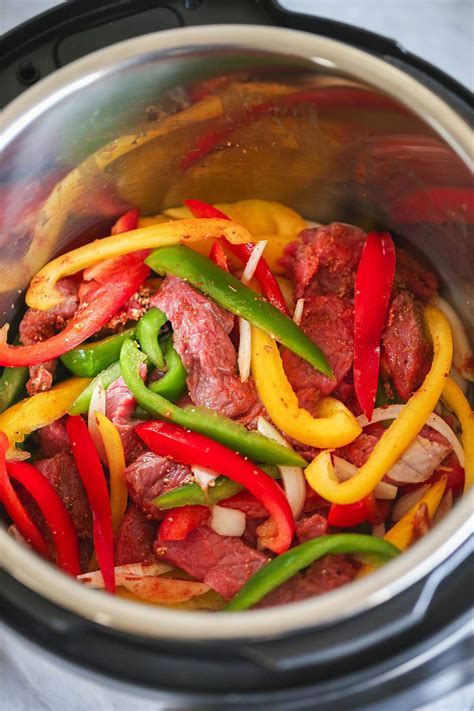 Instant Pot Steak Fajitas Little Sunny Kitchen