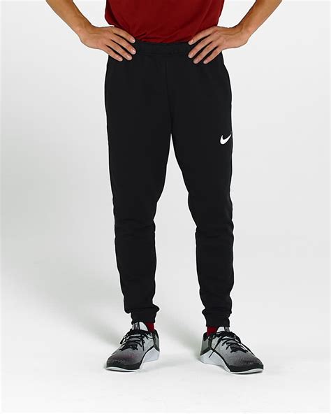 Nike Dry Mens Dri Fit Taper Fitness Fleece Trousers Nike Hr