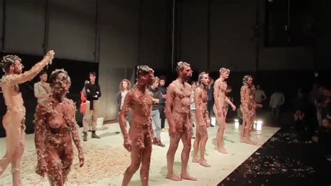 Naked Men In Art Show On Stage ThisVid