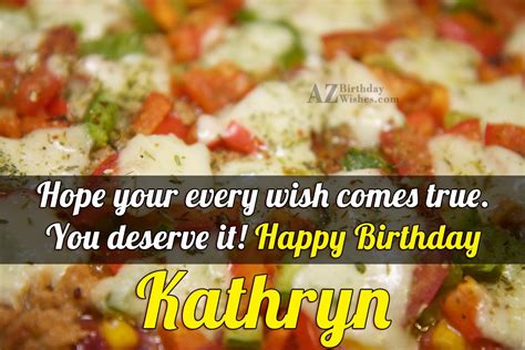 Happy Birthday Kathryn