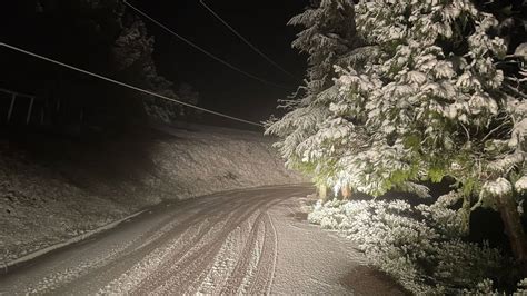 Photos Storm Drops Snow Across San Luis Obispo County San Luis