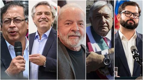 Lula eleito a esquerda governará simultaneamente as 5 maiores economias da América Latina
